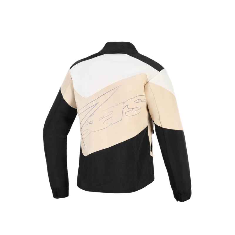 Chaqueta Alpinestars STELLA MOSHELL BLACK TROPICAL OFF WHITE
