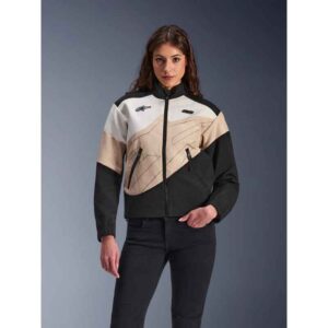 Chaqueta Alpinestars STELLA MOSHELL BLACK TROPICAL OFF WHITE