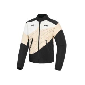 Chaqueta Alpinestars STELLA MOSHELL BLACK TROPICAL OFF WHITE