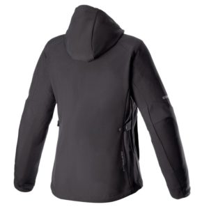 Chaqueta Alpinestars STELLA NEO WATERPROOF HOODIE BLACK BLACK