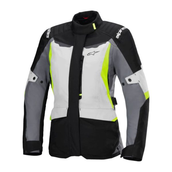 Chaqueta Alpinestars 	STELLA ST-1 WATERPROOF ICE GRAY BLACK YELLOW FLUO