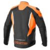 Chaqueta Alpinestars T-JAWS V3 WATERPROOF FLAME ORANGE BLACK - Imagen 2