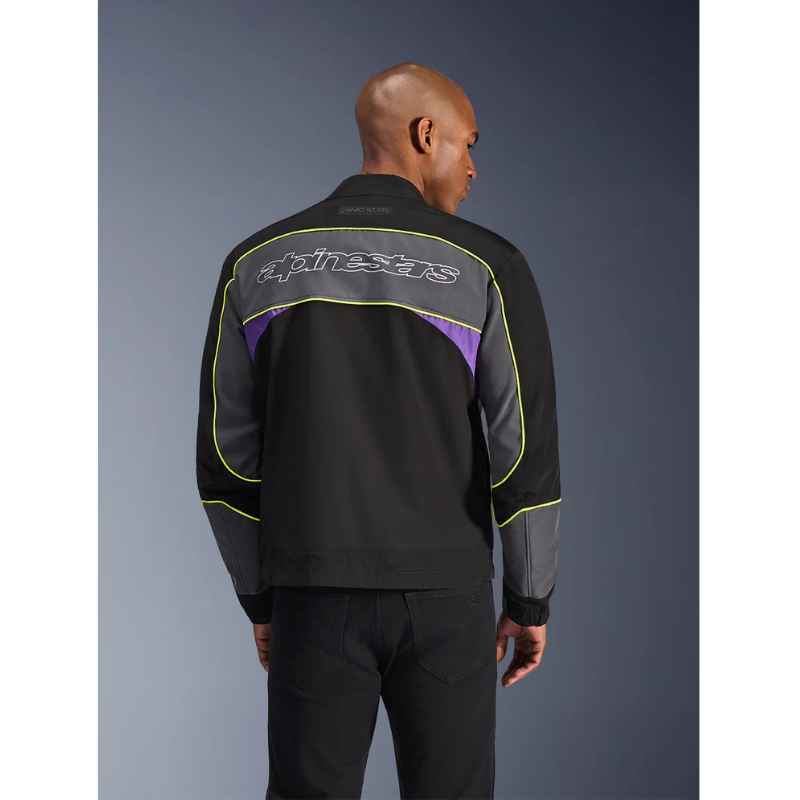 Chaqueta Alpinestars UNITE BLACK ASPHALT VIOLET