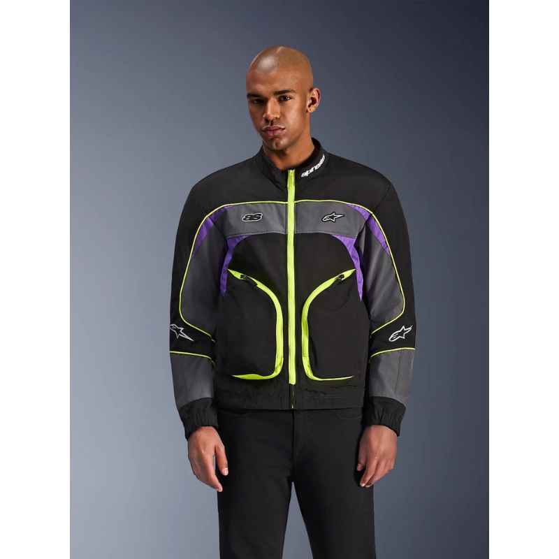Chaqueta Alpinestars UNITE BLACK ASPHALT VIOLET