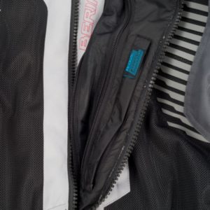 CHAQUETA BERING BAKUNDU GRIS NEGRO ROJO