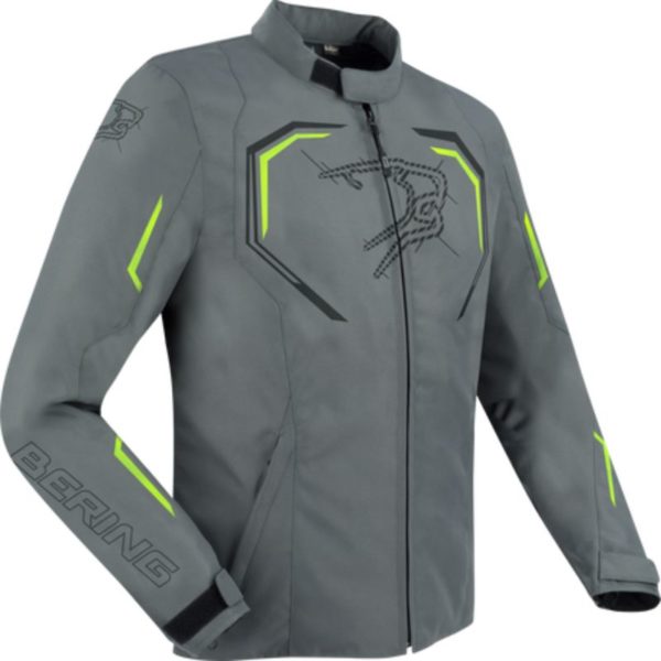 CHAQUETA BERING DUNDY GRIS FLUO