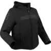 CHAQUETA BERING LADY DAVIS QUEEN SIZE NEGRO
