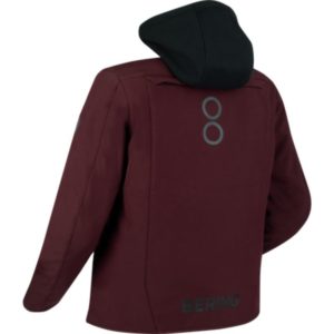 CHAQUETA BERING LADY DAVIS QUEEN SIZE PRUNE