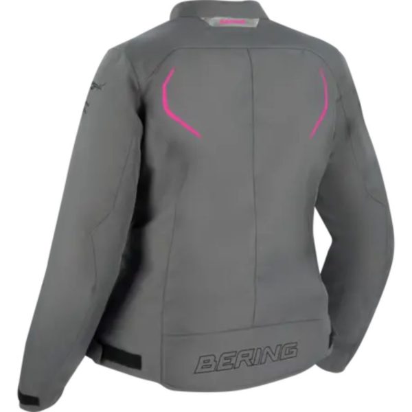 CHAQUETA BERING LADY DUNDY QUEEN SIZE GRIS FUCSIA