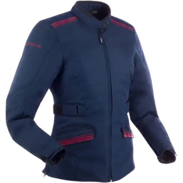 CHAQUETA BERING LADY SHINE MARINO BURDEOS