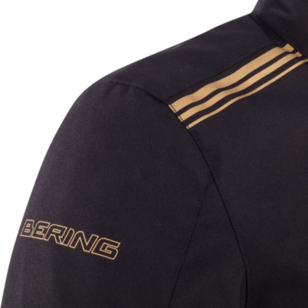 CHAQUETA BERING LADY SHINE NEGRO ORO