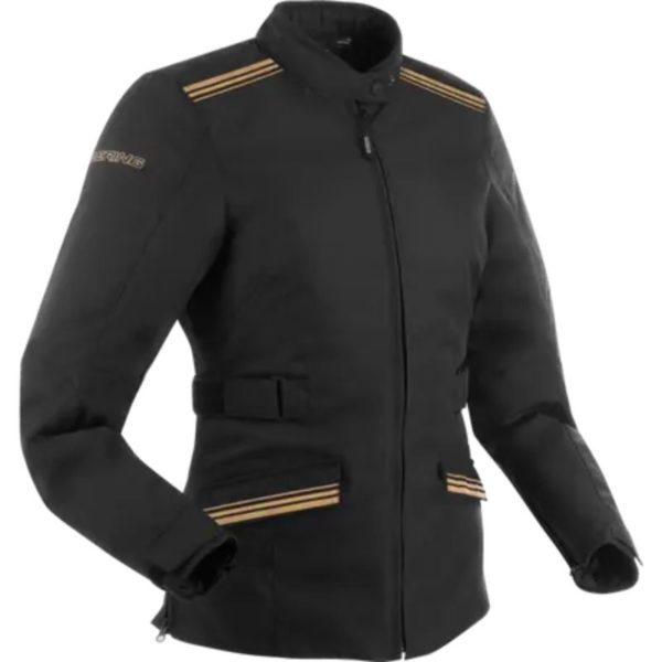 CHAQUETA BERING LADY SHINE NEGRO ORO