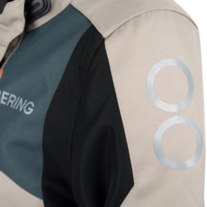 CHAQUETA BERING LADY SIBERIA BEIGE GRIS NARANJA