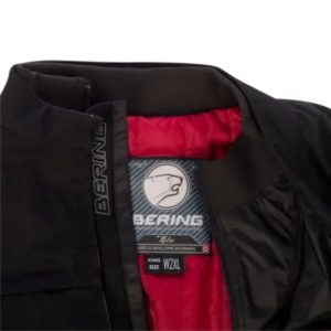 CHAQUETA BERING ZANDER KING SIZE NEGRO