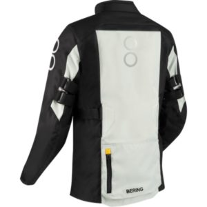 CHAQUETA BERING ZEPHYR NEGRO GRIS AMARILLO