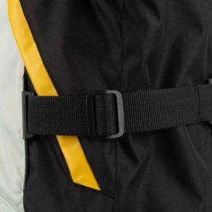 CHAQUETA BERING ZEPHYR NEGRO GRIS AMARILLO