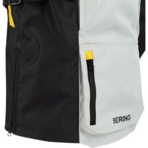 CHAQUETA BERING ZEPHYR NEGRO GRIS AMARILLO