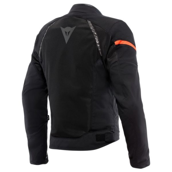 Chaqueta Dainese AIR FRAME 3 TEX BLACK BLACK RED-FLUO