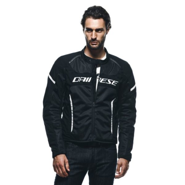 Chaqueta Dainese AIR FRAME 3 TEX BLACK BLACK WHITE