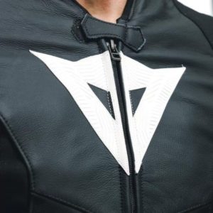Chaqueta Dainese AVRO 5 LEATHER BLACK/WHITE/ANTHRACITE