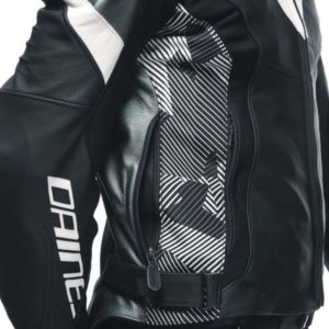 Chaqueta Dainese AVRO 5 LEATHER BLACK/WHITE/ANTHRACITE