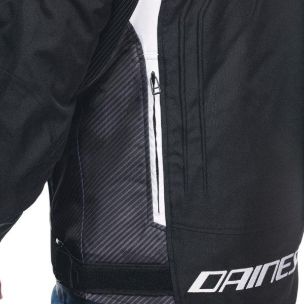 Chaqueta Dainese AVRO 5 TEX BLACK WHITE BLACK