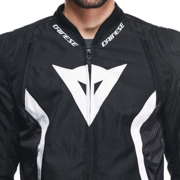 Chaqueta Dainese AVRO 5 TEX BLACK WHITE BLACK