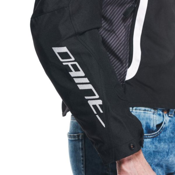 Chaqueta Dainese AVRO 5 TEX BLACK WHITE BLACK