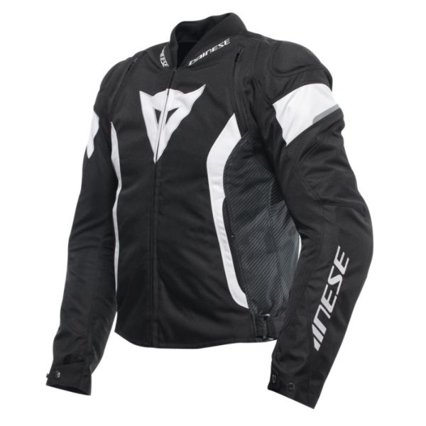 Chaqueta Dainese AVRO 5 TEX BLACK WHITE BLACK