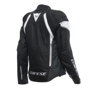 Chaqueta Dainese AVRO 5 TEX WMN BLACK WHITE BLACK