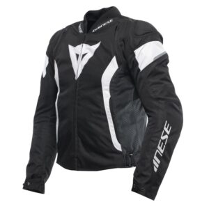 Chaqueta Dainese AVRO 5 TEX WMN BLACK WHITE BLACK
