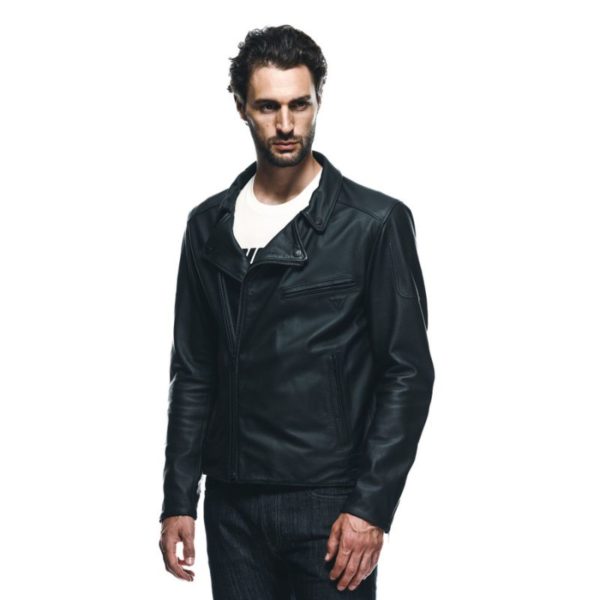 Chaqueta Dainese CHIODO LEATHER BLACK