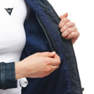 Chaqueta Dainese  DENIM LADY TEX AZUL
