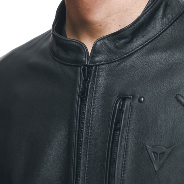 Chaqueta Dainese FULCRO LEATHER BLACK