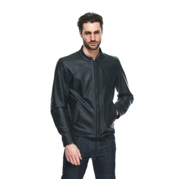 Chaqueta Dainese FULCRO LEATHER BLACK