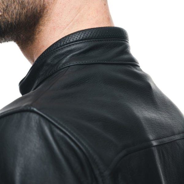 Chaqueta Dainese FULCRO LEATHER BLACK