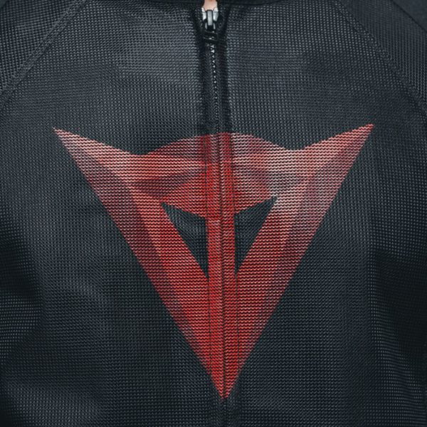 Chaqueta Dainese HEROSPHERE AIR TEX BLACK RED DIAMOND