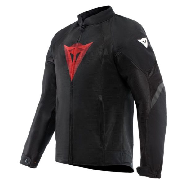 Chaqueta Dainese HEROSPHERE AIR TEX BLACK RED DIAMOND