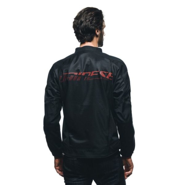 Chaqueta Dainese HEROSPHERE AIR TEX BLACK RED DIAMOND