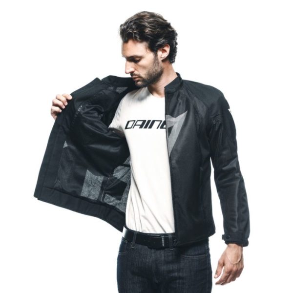 Chaqueta Dainese HEROSPHERE TEX BLACK WHITE DIAMOND