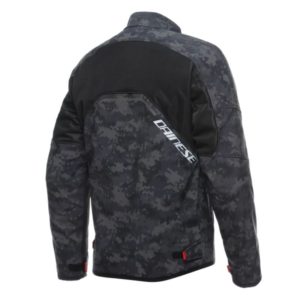 Chaqueta Dainese  IGNITE AIR TEX CAMO-GRIS NEGRO FLUOR-ROJO