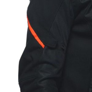 Chaqueta Dainese AIRBAG SMART JACKET LS SPORT NEGRO FLUO-ROJO