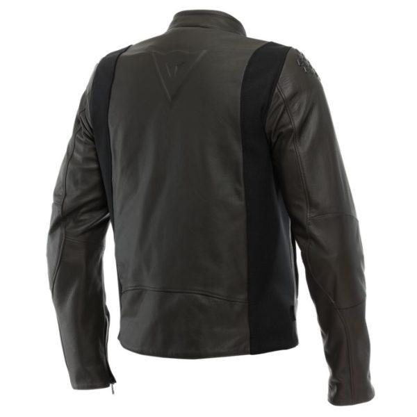 Chaqueta Dainese ISTRICE LEATHER DARK BROWN