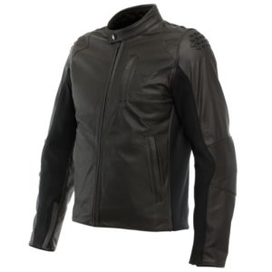 Chaqueta Dainese ISTRICE PERF. LEATHER DARK BROWN