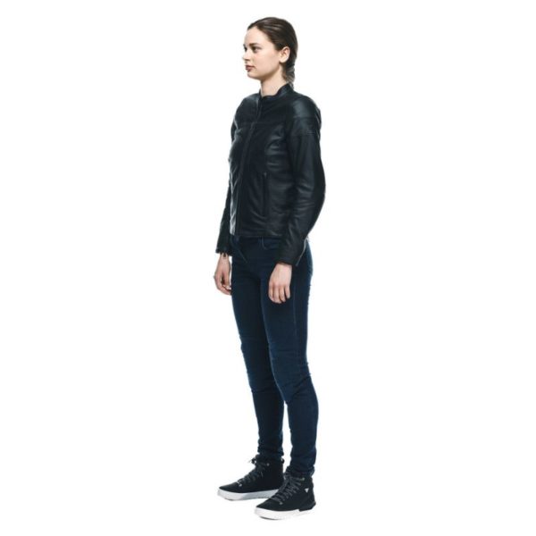 Chaqueta Dainese ITINERE LEATHER  LADY BLACK