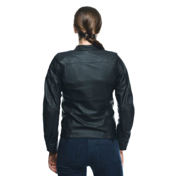 Chaqueta Dainese ITINERE LEATHER  LADY BLACK