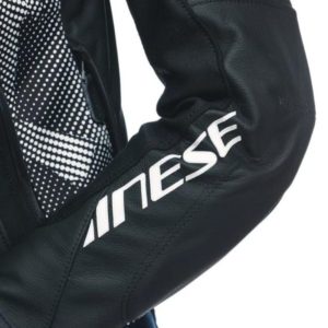 Chaqueta Dainese LADY AVRO 5 LEATHER BLACK/BLACK/WHITE