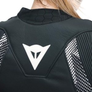 Chaqueta Dainese LADY AVRO 5 LEATHER BLACK/BLACK/WHITE