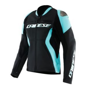 Chaqueta Dainese RACING 5 LEATHER WMN BLACK WATER