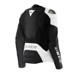 Chaqueta Dainese RACING 5 LEATHER WMN BLACK WHITE